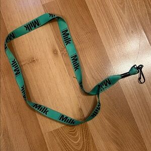 Milk Makeup ribbon lanyard